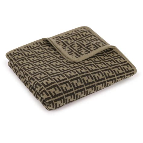 baby fendi blanket|fendi throw blanket.